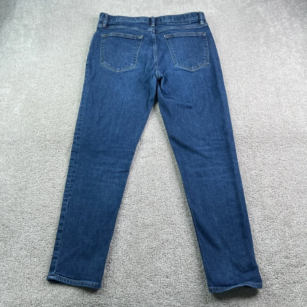 Banana Republic Jeans Mens 32x30 Blue Athletic Tapered Fit Legacy Stretch Denim